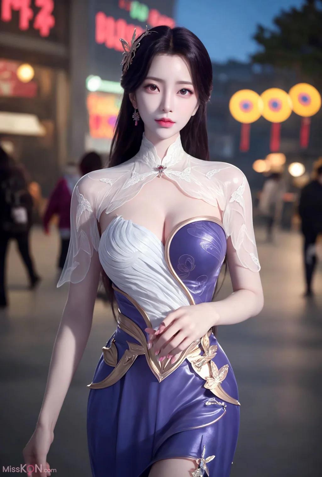 AI 생성] 현실적 화풍 Vol.227: 코스프레 걸 (160장)