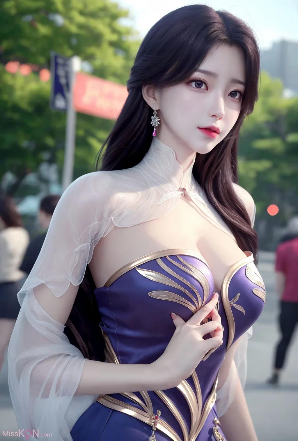 AI 생성] 현실적 화풍 Vol.227: 코스프레 걸 (160장)