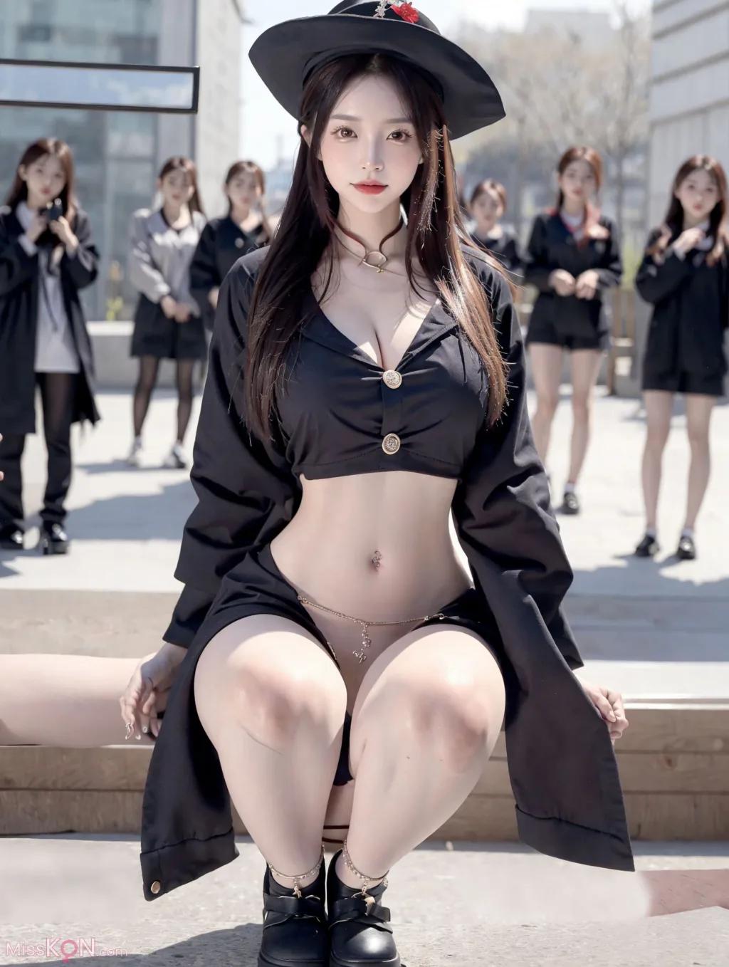 AI 생성] 현실적인 화풍 Vol.228: 호 타오 & 원신 (128장 사진)
