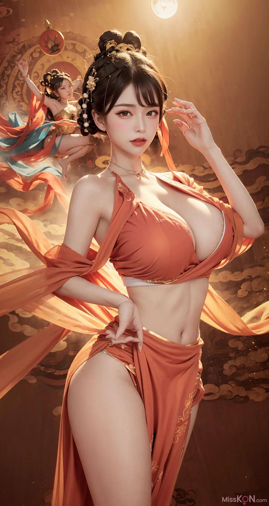 AI Generated] Simulated Realistic Painting Style Vol.237: Ancient Chinese Girl (198 photos)