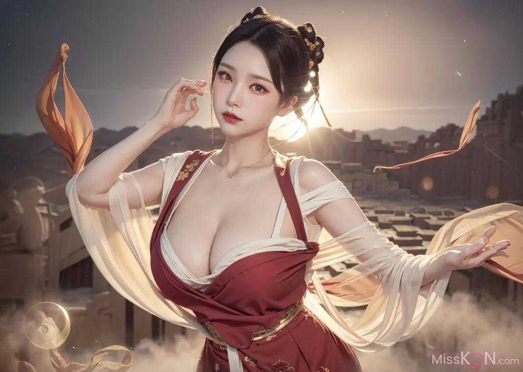 AI Generated] Simulated Realistic Painting Style Vol.237: Ancient Chinese Girl (198 photos)