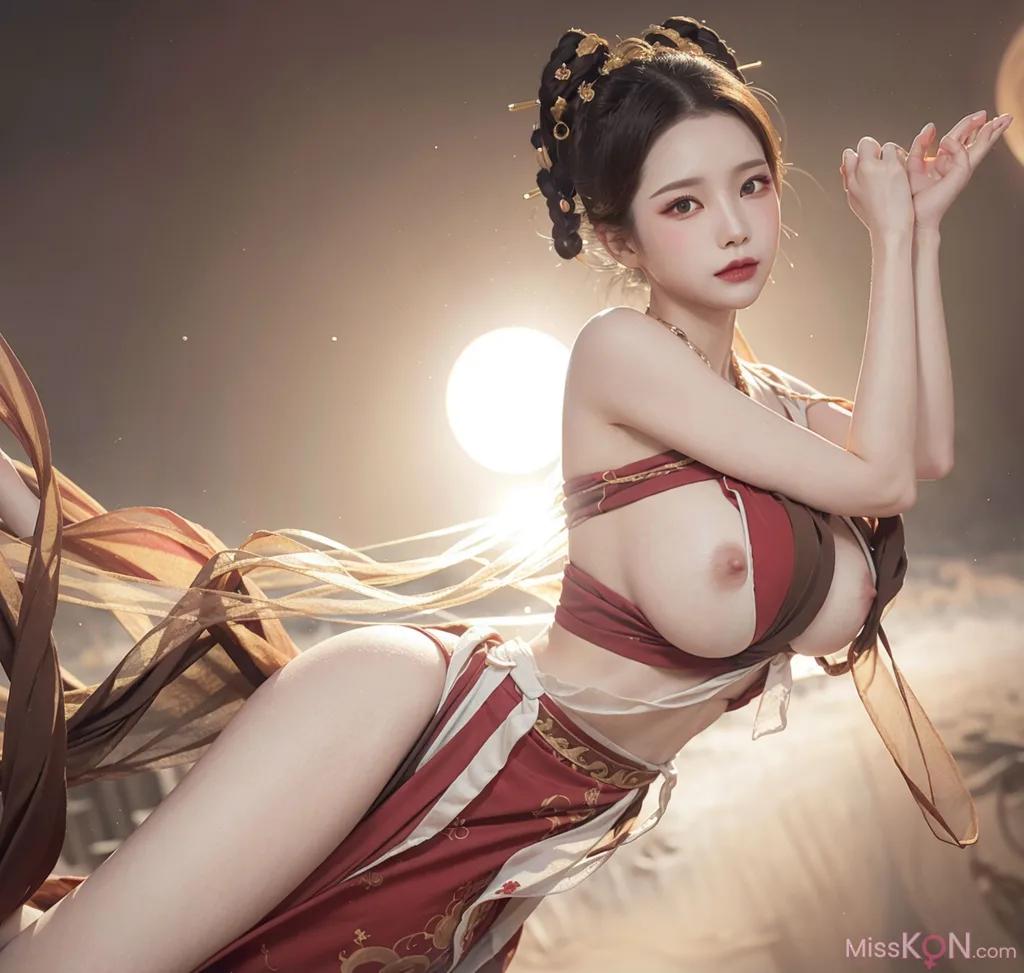 AI Generated] Simulated Realistic Painting Style Vol.237: Ancient Chinese Girl (198 photos)