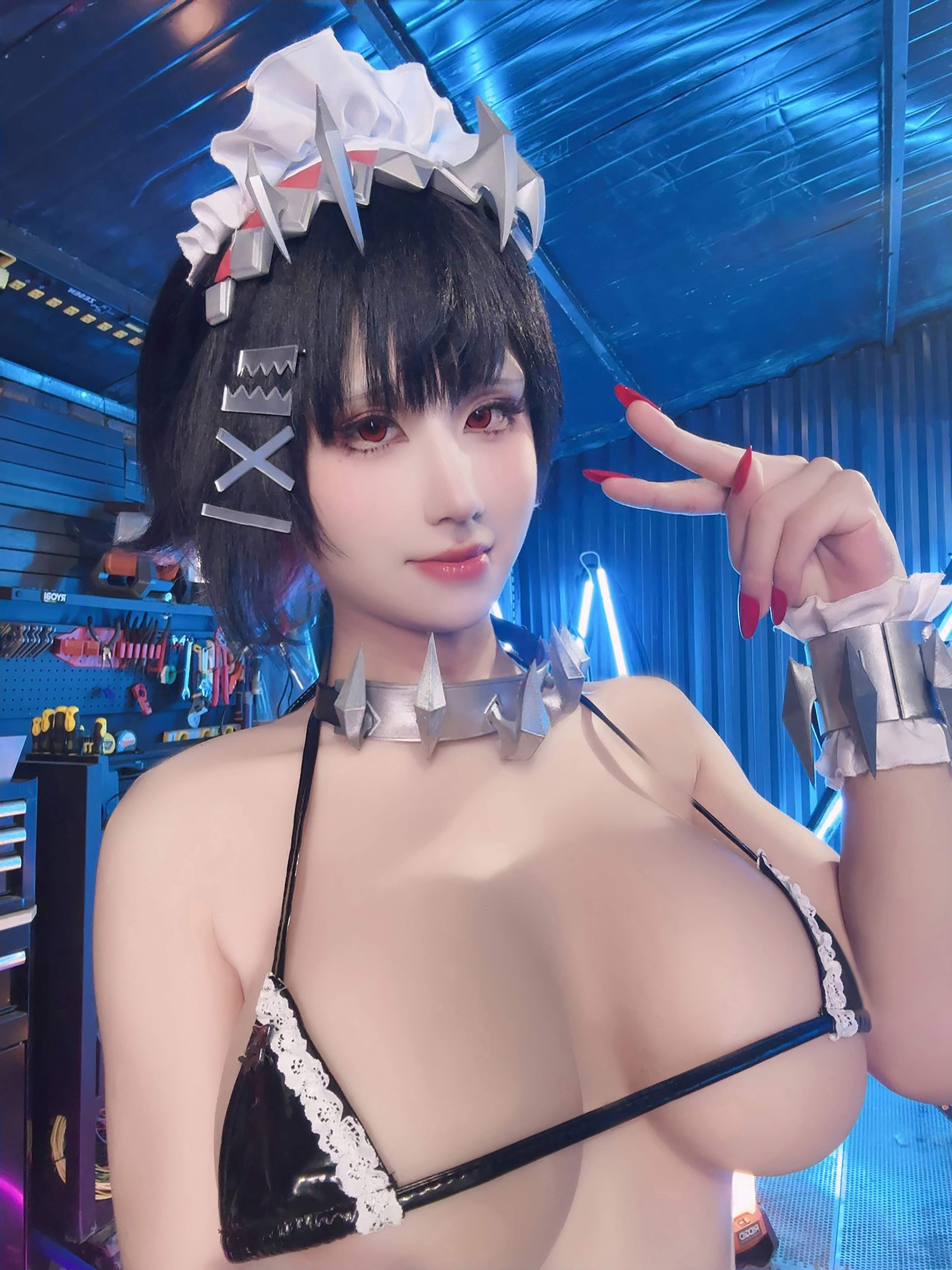 桜满三时 - 绝区零 艾莲乔 女仆比基尼