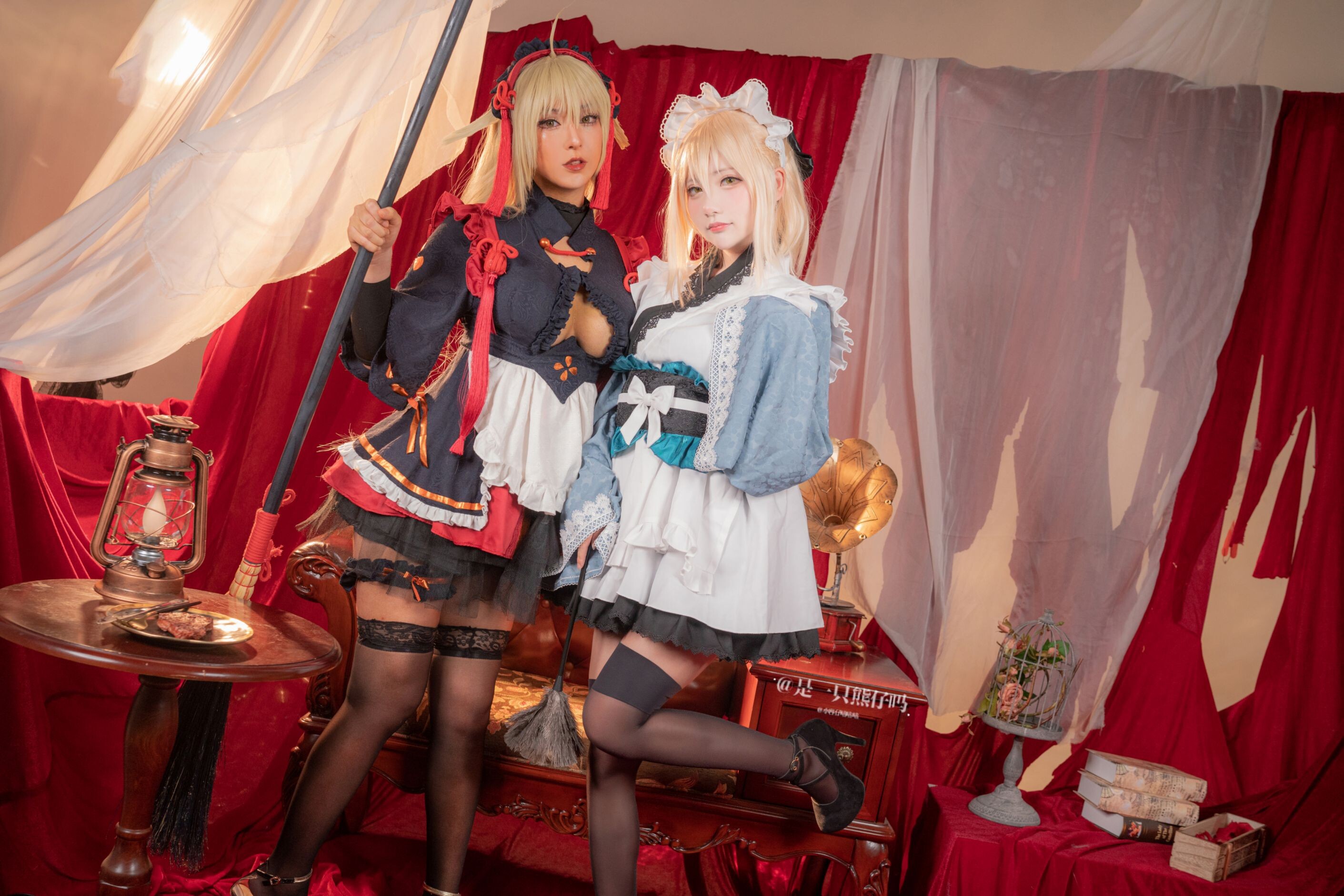 小容仔咕咕咕w&是一只熊仔吗 fgo 冲田总司 魔神冲田 双人绳艺 55P