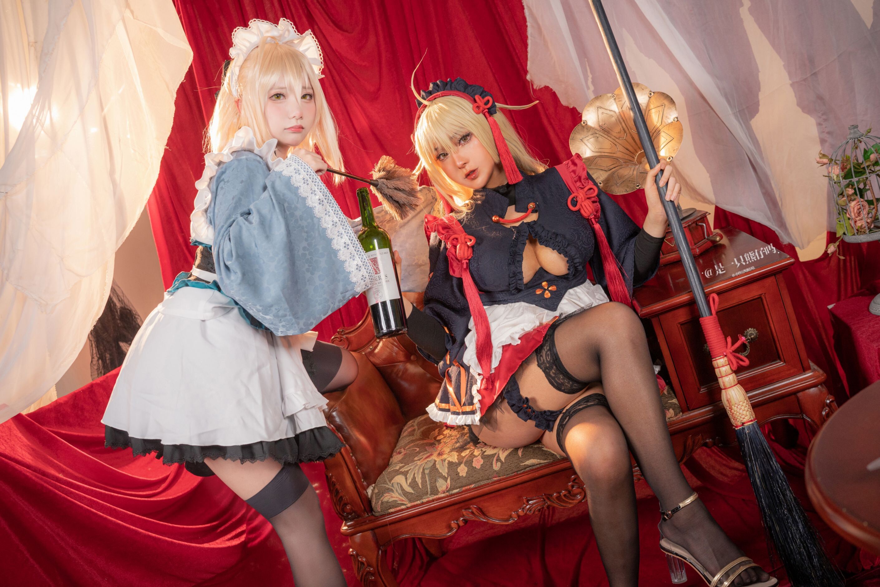 小容仔咕咕咕w&是一只熊仔吗 fgo 冲田总司 魔神冲田 双人绳艺 55P