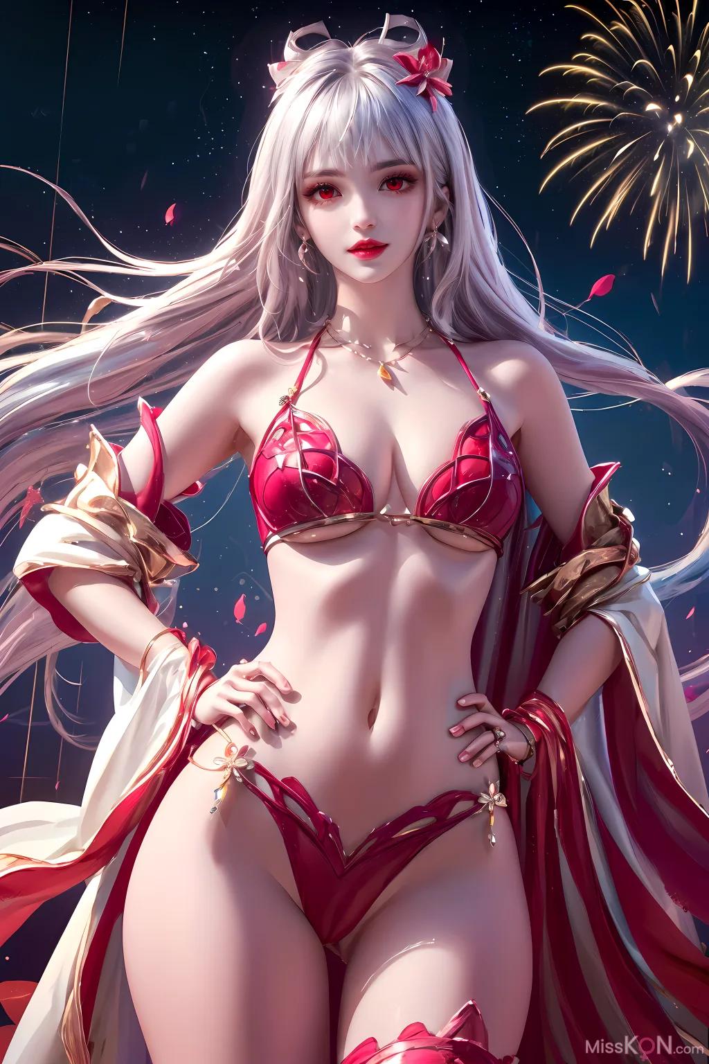 [AI Generated] kuzan: 完美世界-太阴玉兔 (61 photos)