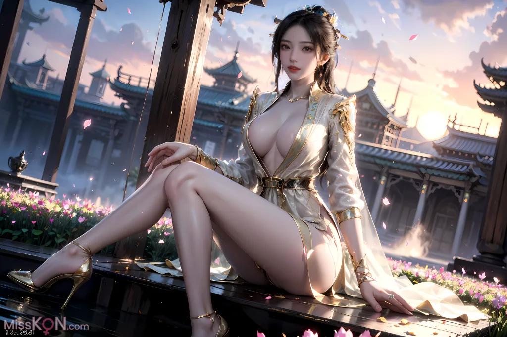 สร้างโดย AI] คุซาน: แจ้เทียน-เยาวซี (56 ภาพ)