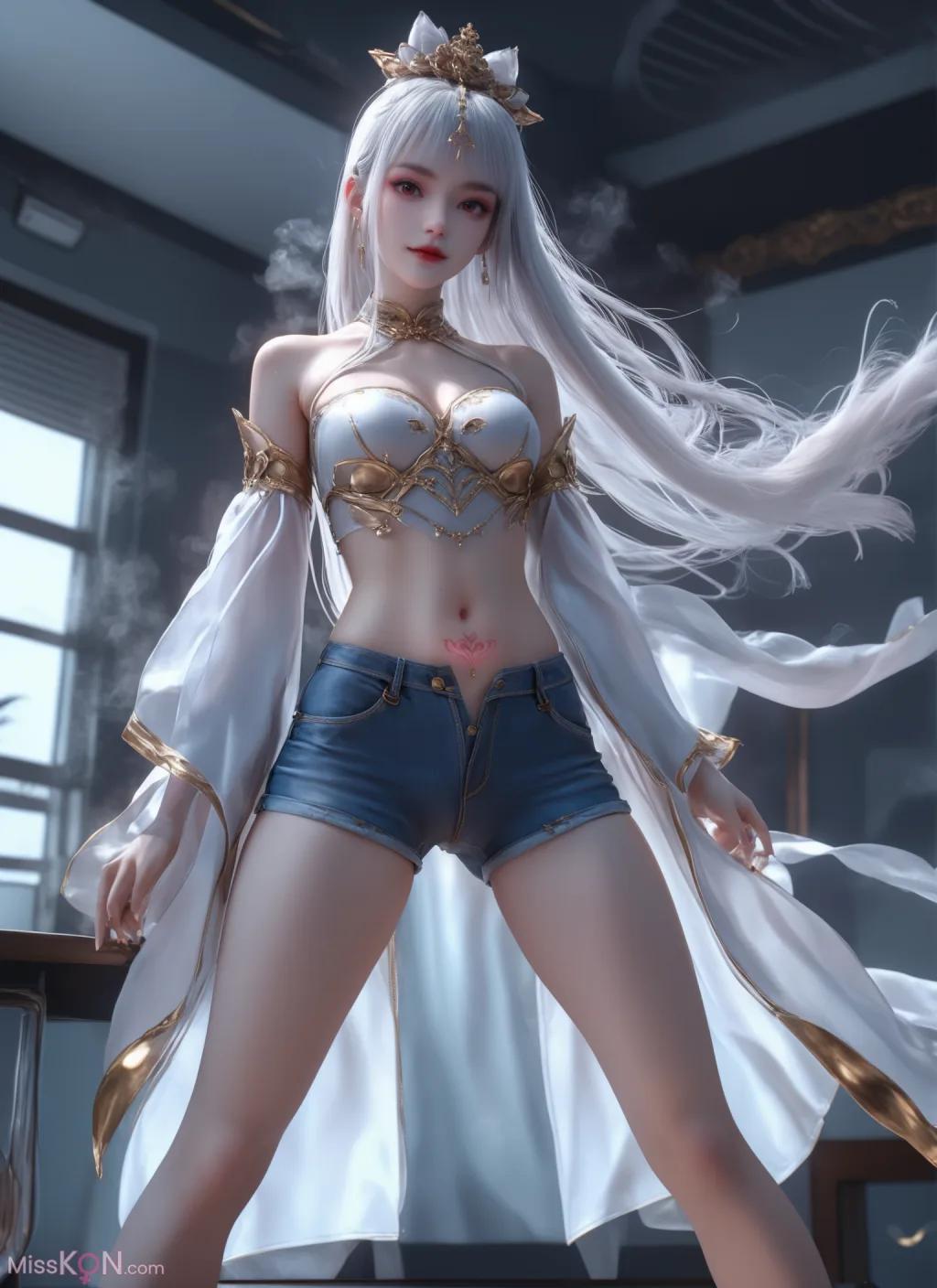 AI Generated] Thái Âm Ngọc Thỏ Rụt Rè (60 ảnh)