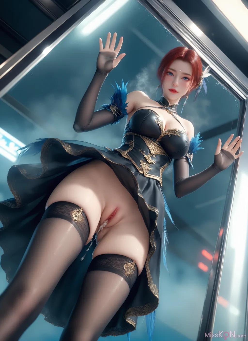 AI 生成] 國漫女神 下蛋合集 銳克 (69 張照片)