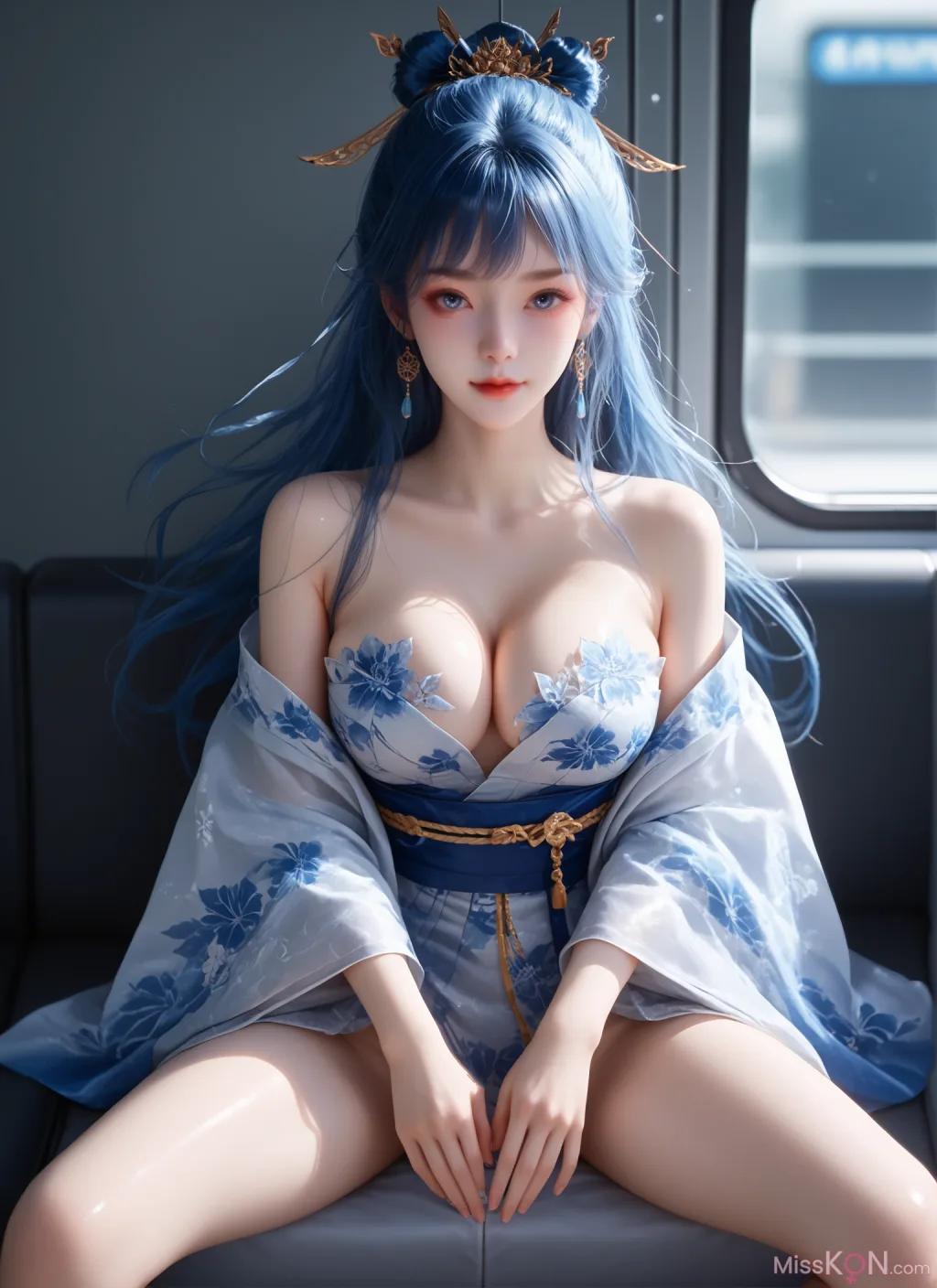 AI Generated] 绝世唐门-唐舞桐 痴女露出 锐克 (109 รูปภาพ)