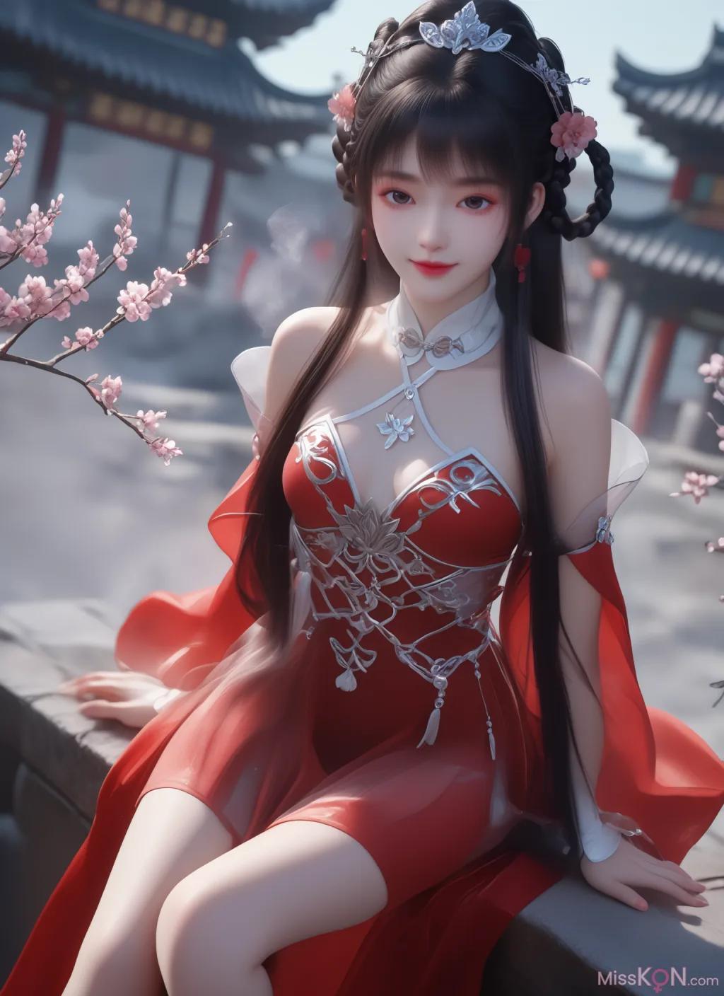 AI Generated] Perfect World - Little Fire Spirit's Fallen Path - Rieke (88 photos)