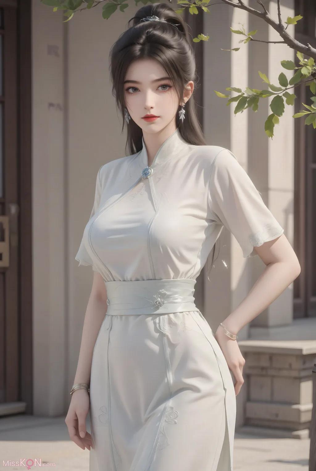 AI Generated] Sword Comes - Ning Yao【Ran Mo】 (77 photos)