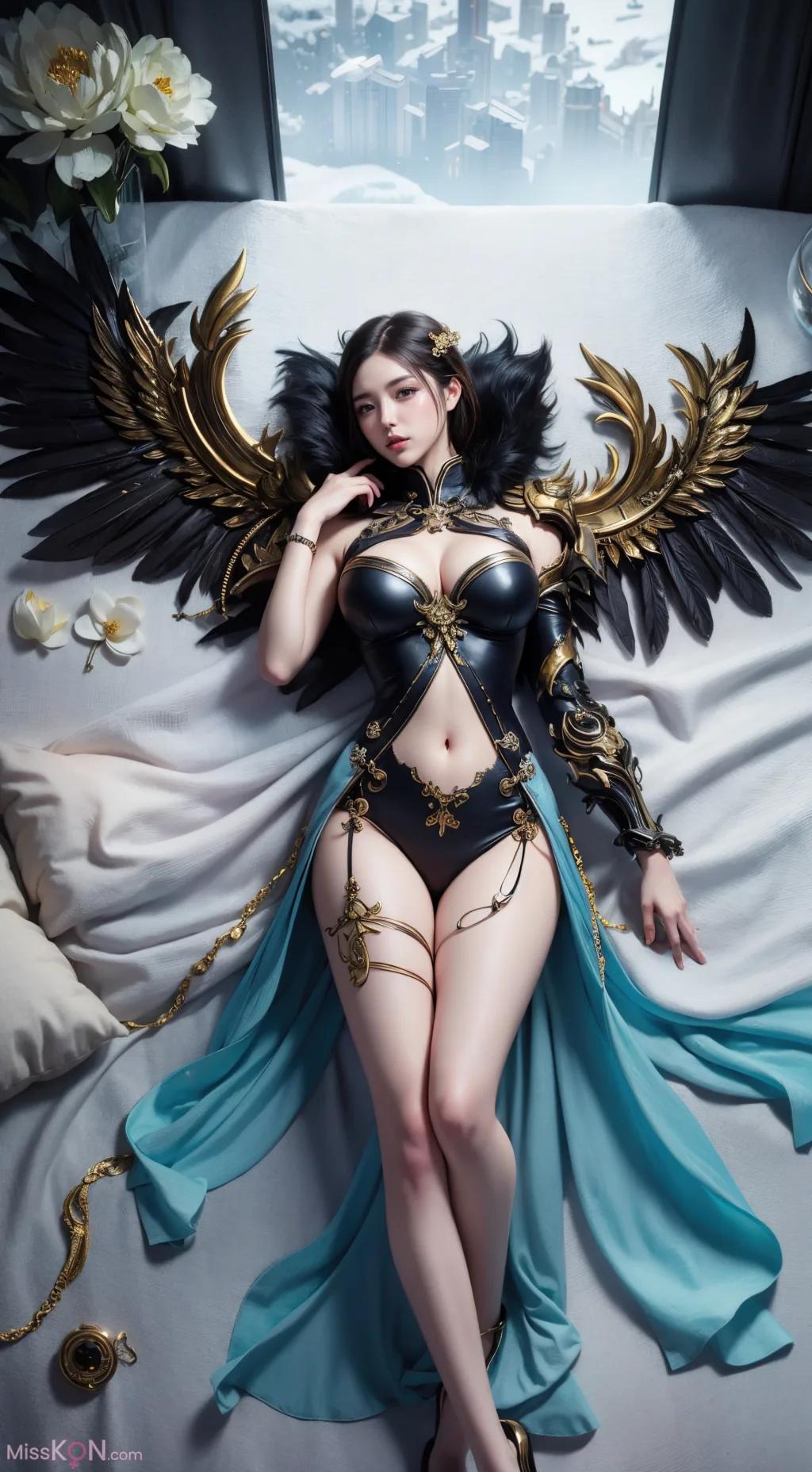 [AI Generated] 剑灵风格【墨迹】 (180 photos)