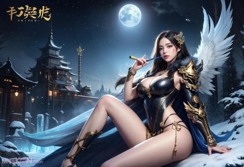 AI 生成] 劍靈風格【墨迹】（180 張照片）