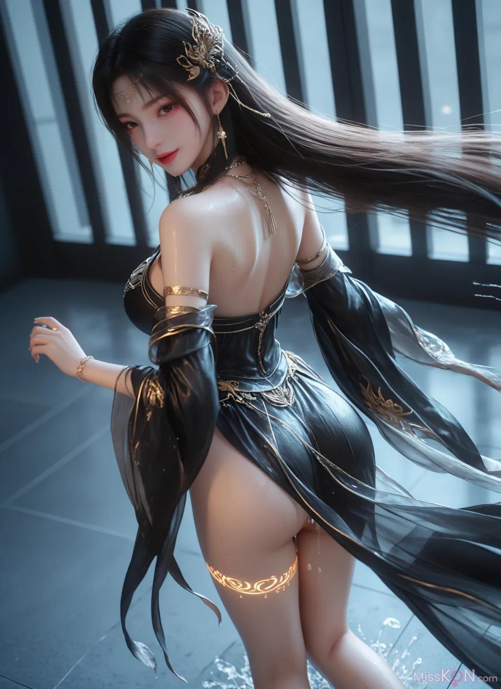 AI Generated] Ruike Black Fire Spirit (32 photos)