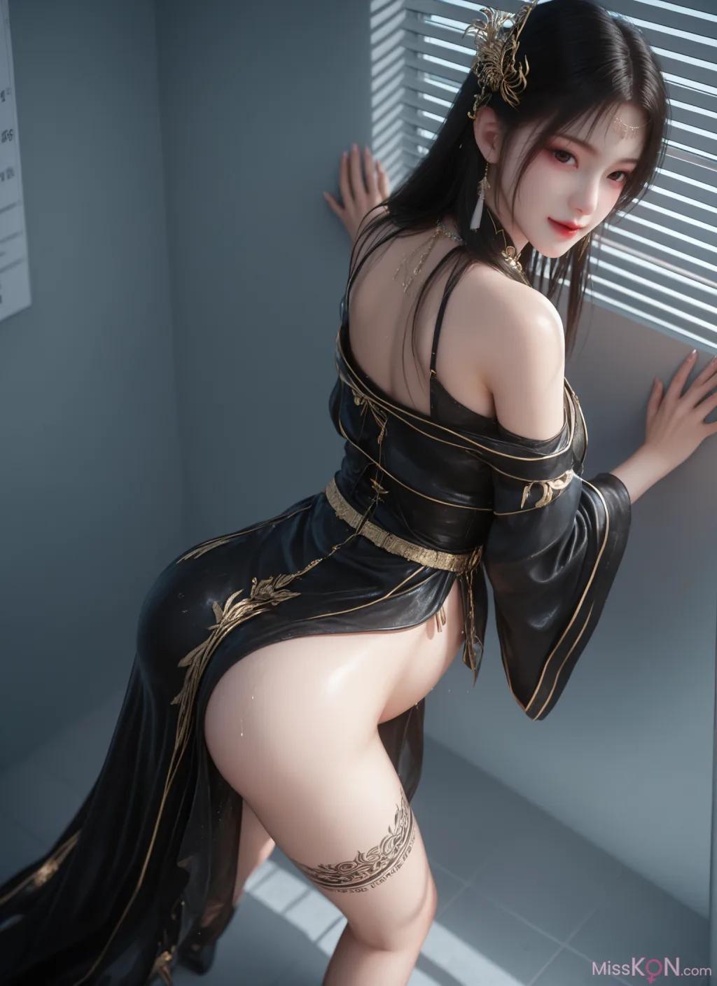 AI Generated] Ruike Black Fire Spirit (32 photos)