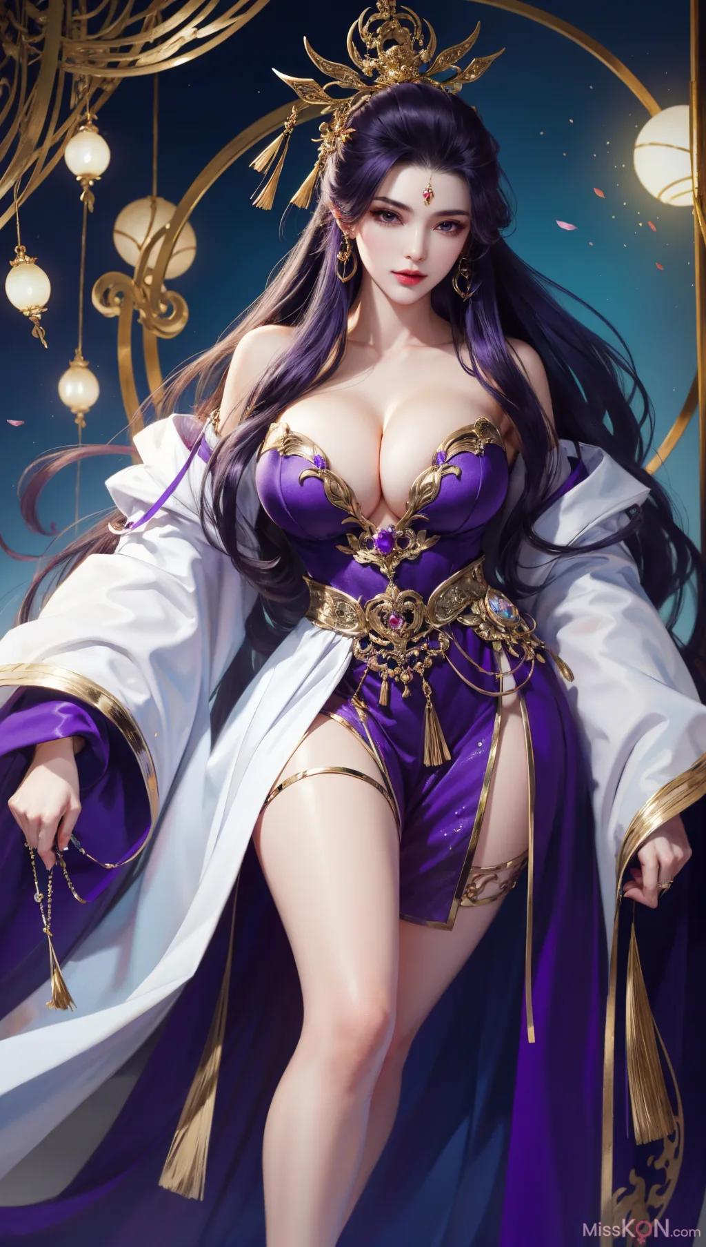 AI Generated] Three Kingdoms  Art Style [Mo Ji] (199 photos)