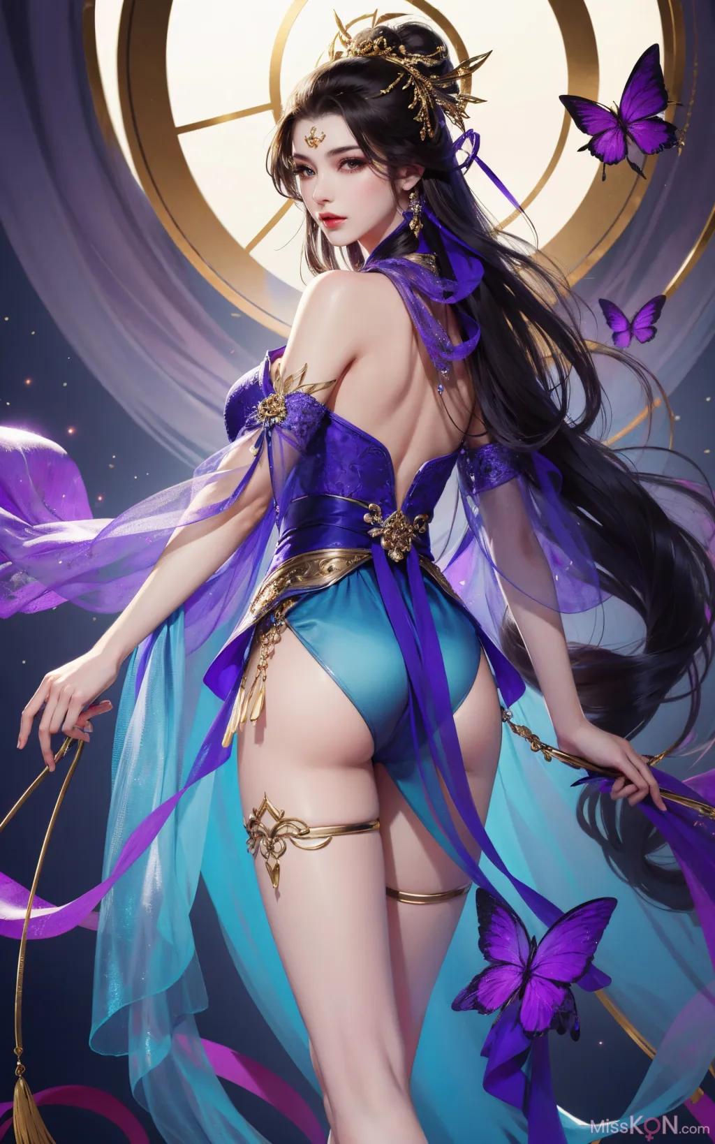 AI สร้าง] สไตล์การวาดสามก๊กซาน【ม่อเจี๋ย】 (199 ภาพ)