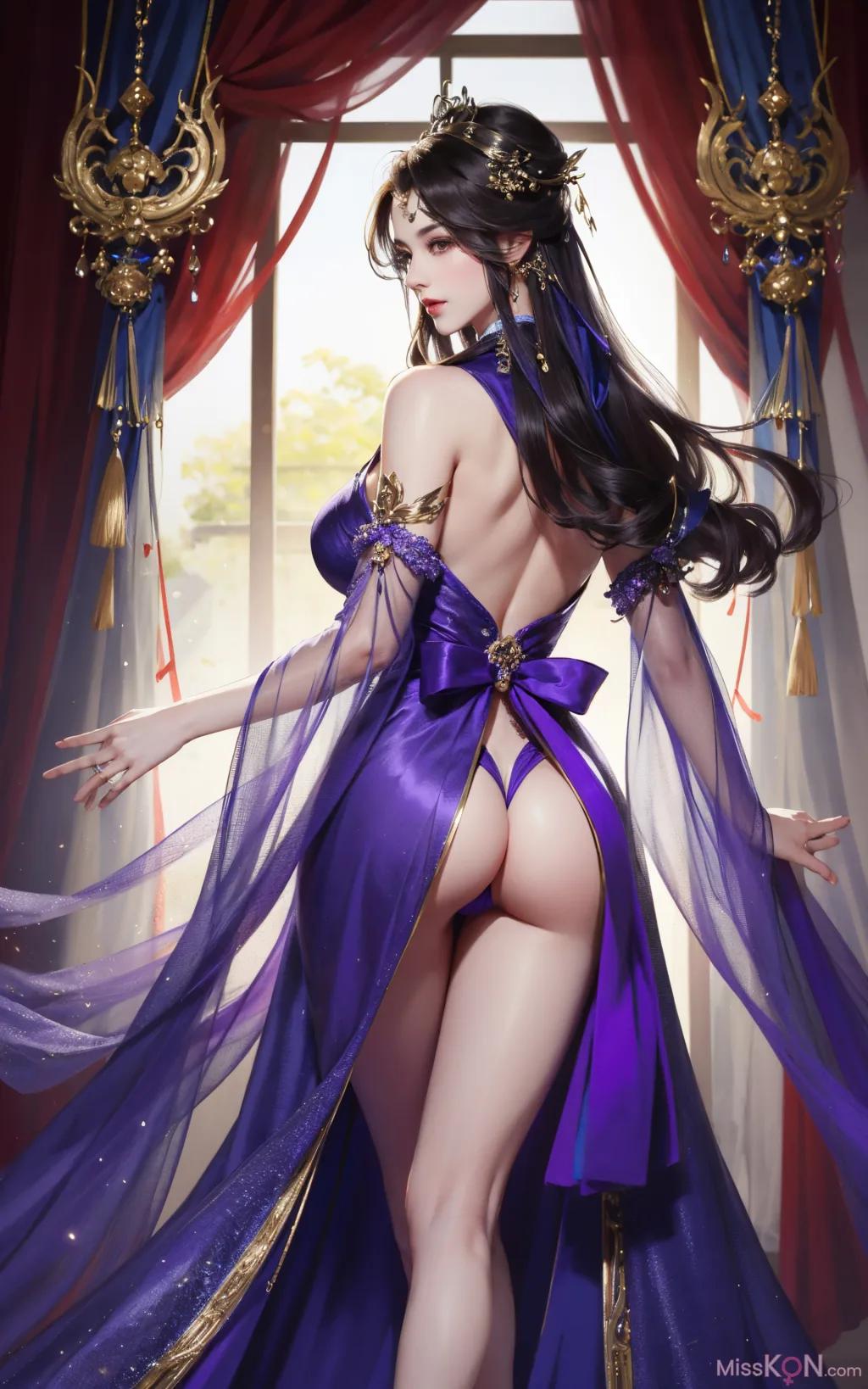 AI สร้าง] สไตล์การวาดสามก๊กซาน【ม่อเจี๋ย】 (199 ภาพ)