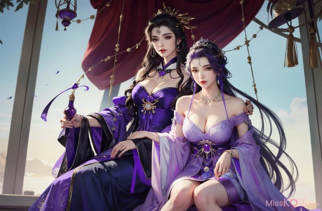 AI 生成] 三国殺画風【墨跡】 (199枚の写真)