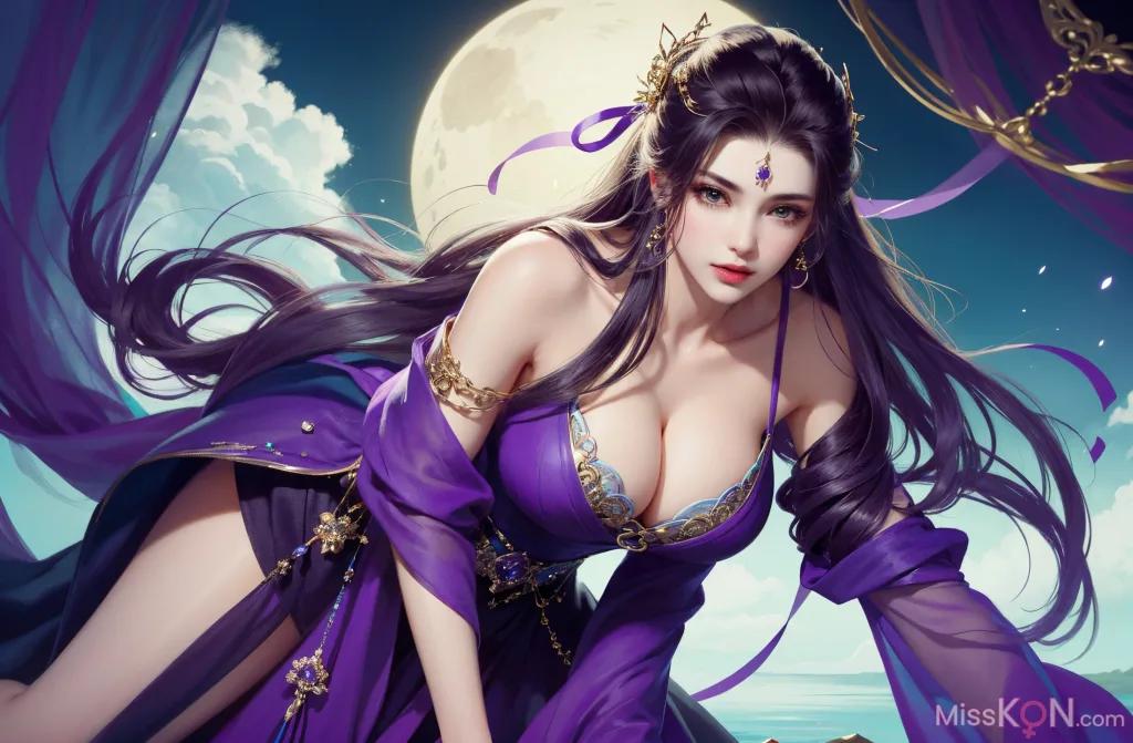 Được tạo bởi AI] Tam Quốc Sát phong cách vẽ [Mặc Tích] (199 ảnh)