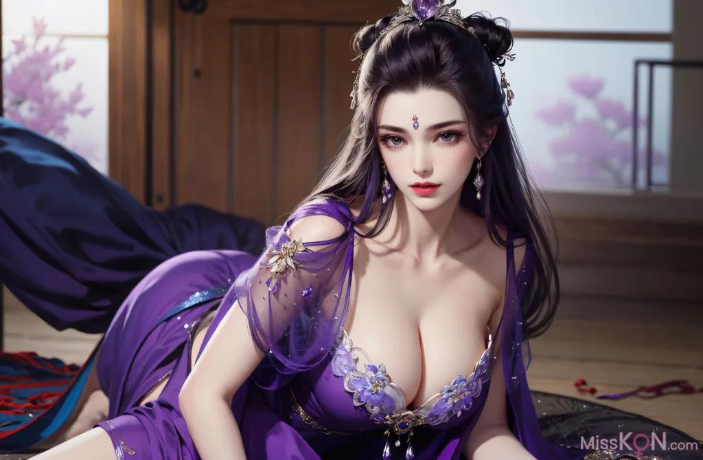 Được tạo bởi AI] Tam Quốc Sát phong cách vẽ [Mặc Tích] (199 ảnh)