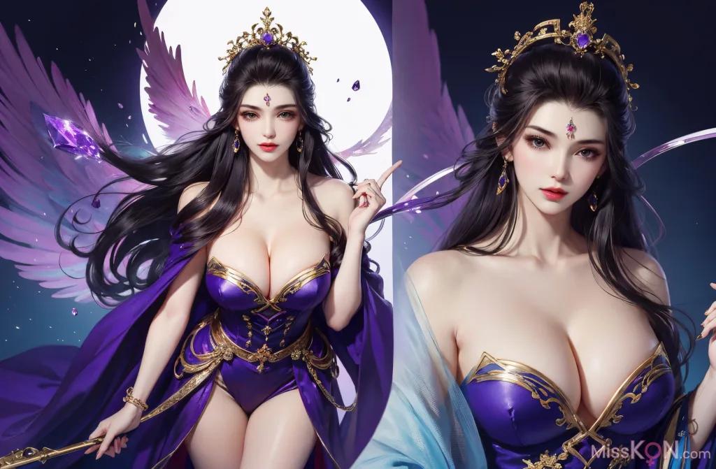 Được tạo bởi AI] Tam Quốc Sát phong cách vẽ [Mặc Tích] (199 ảnh)