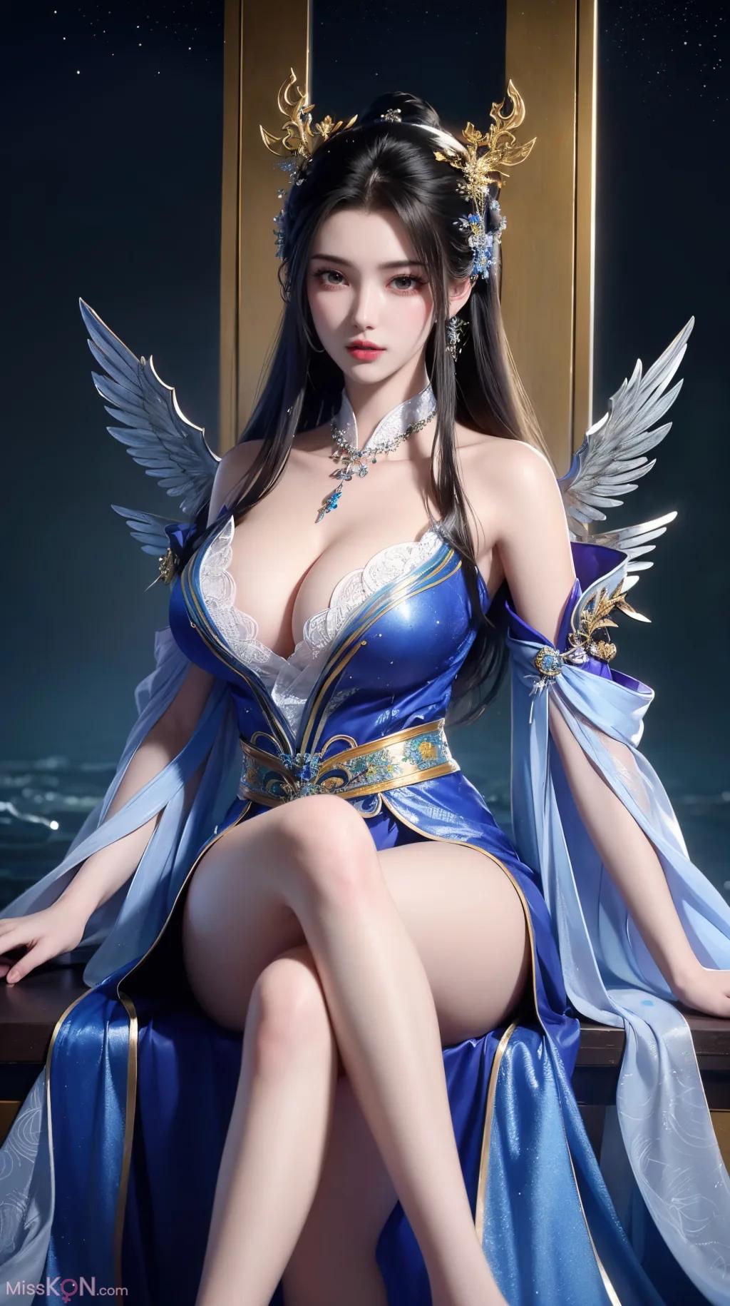 AI Generated] Immortal Reversal - Li Mu Wan 1【墨迹】 (156 photos)