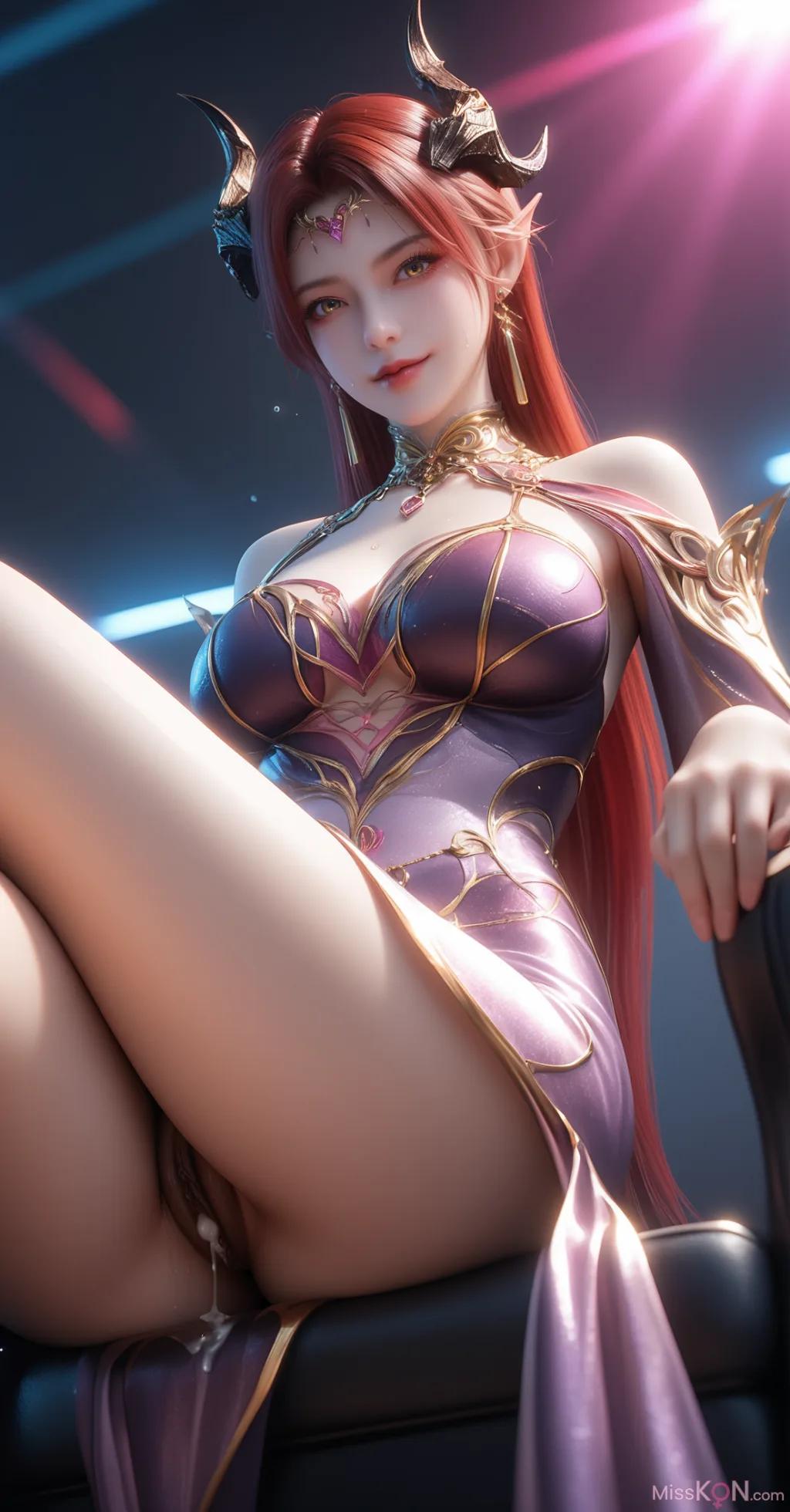 [AI Generated] 妖夜+凤清儿 锐克 (62 photos)