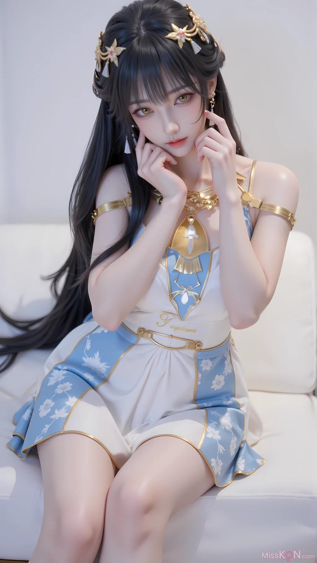 สร้างโดย AI] ไป๋เหลียนเฉิงเซิ่น ไป๋เยว่หรง (204 ภาพ)