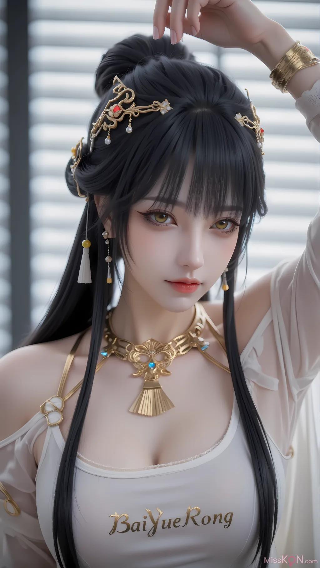 สร้างโดย AI] ไป๋เหลียนเฉิงเซิ่น ไป๋เยว่หรง (204 ภาพ)