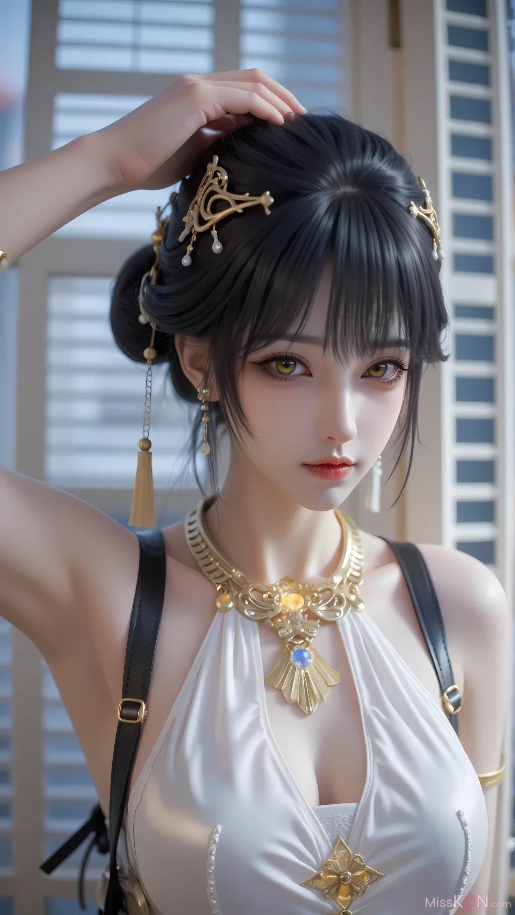 สร้างโดย AI] ไป๋เหลียนเฉิงเซิ่น ไป๋เยว่หรง (204 ภาพ)