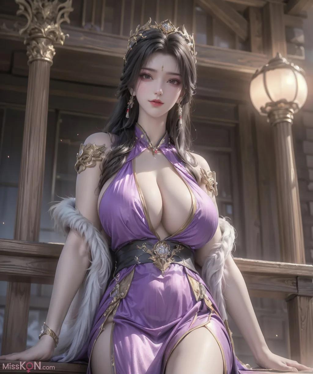 สร้างโดย AI] บายเลี่ยนเฉิงเซิ่น-ซือเมี่ยวหลิง (74 ภาพ)