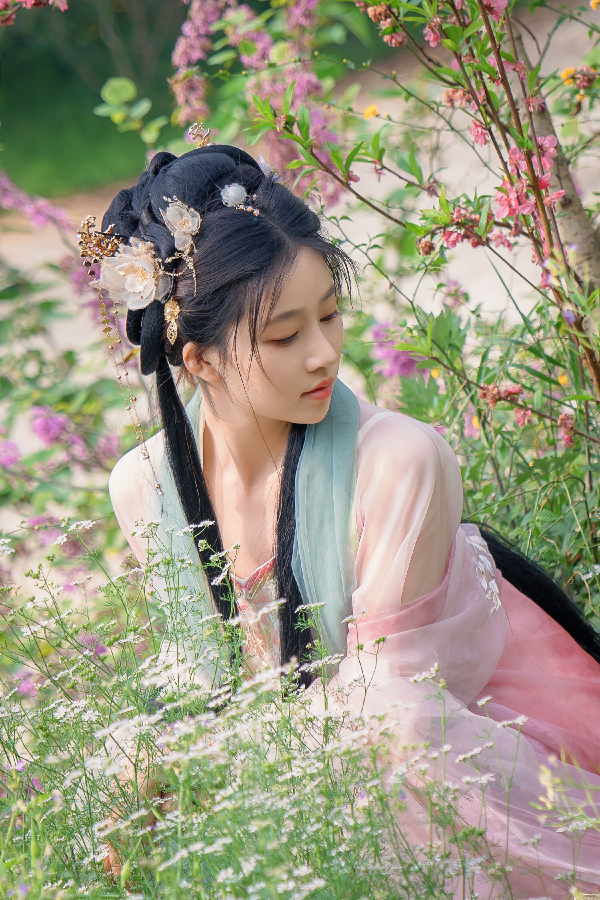 Bo anh Niannian Nnian Haitang Fairy co trang ngoai troi
