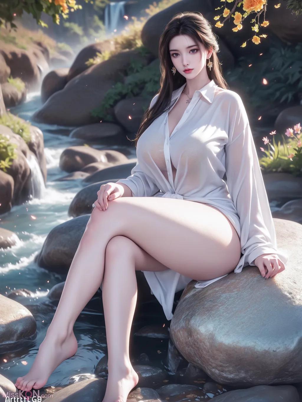 สร้างโดย AI] จูเซียน-ลู่เซวฉี (50 ภาพ)
