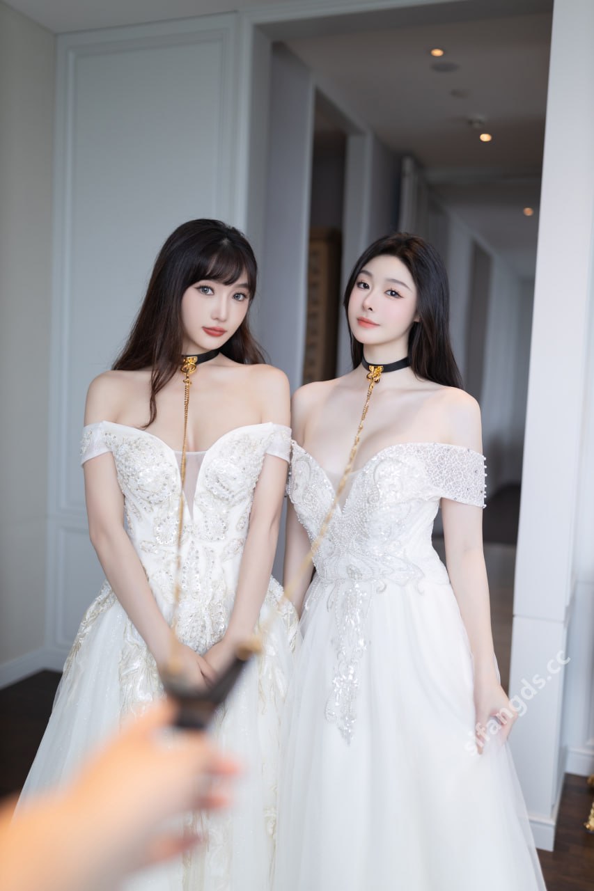 เป็นเซี่ยว โดว โดว และ ลู่เซียนเซียน - สาวสวยสุดยอด ความแตกต่างภายใต้ชุดเจ้าสาว 100P1V