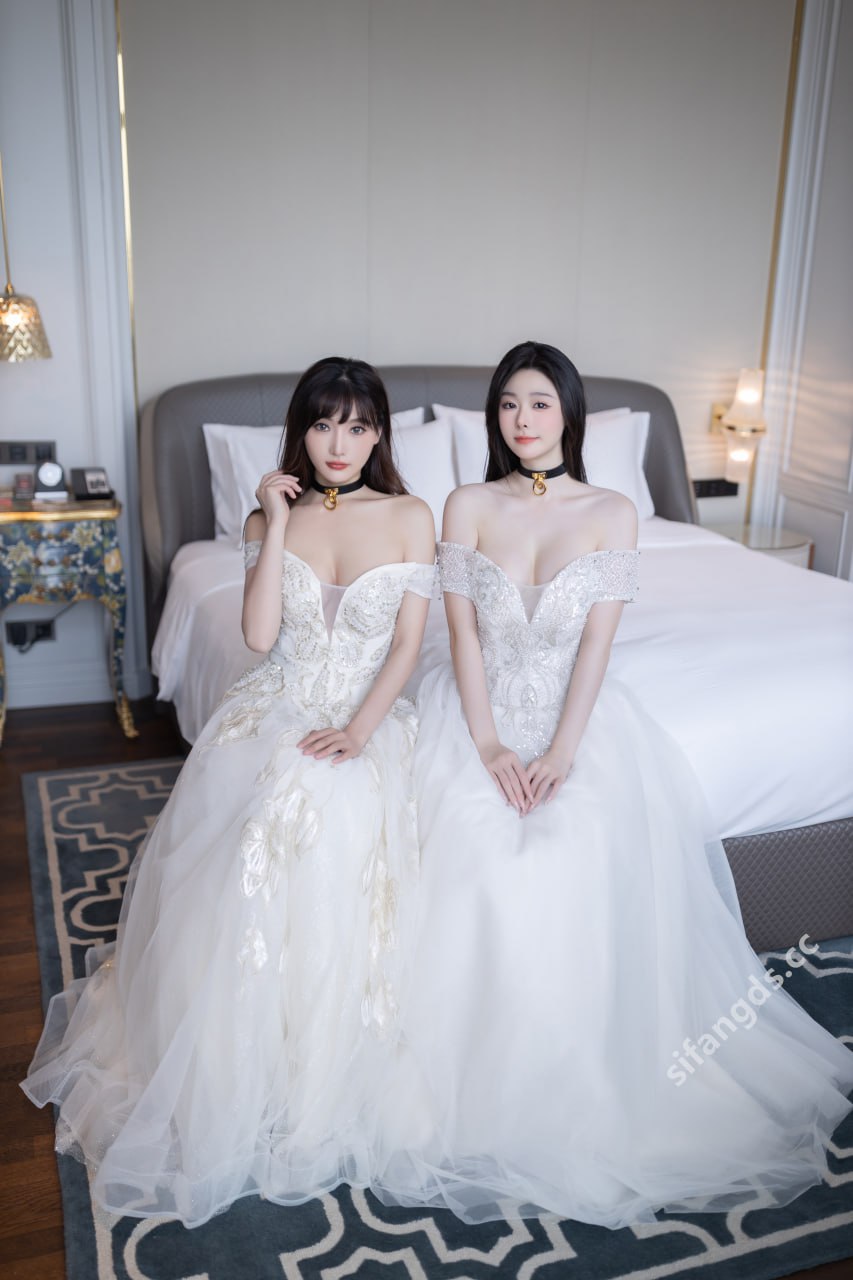เป็นเซี่ยว โดว โดว และ ลู่เซียนเซียน - สาวสวยสุดยอด ความแตกต่างภายใต้ชุดเจ้าสาว 100P1V