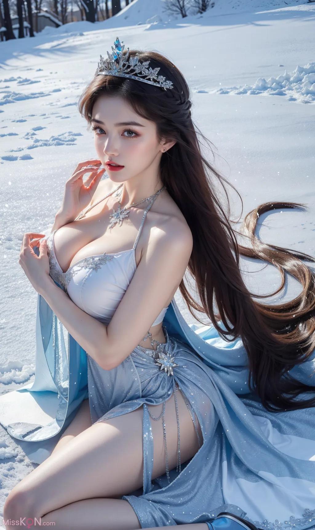 AI 生成] 氷霜公主 + 氷雪少女 [墨跡] (207枚の写真)