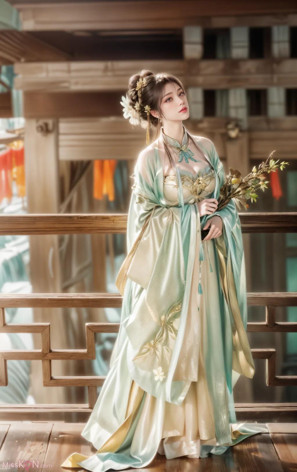 AI ที่สร้างขึ้น] ดูโป๋ฉางฉง-เซียวเซินเอ๋อ【คุชา】 (66 รูปภาพ)