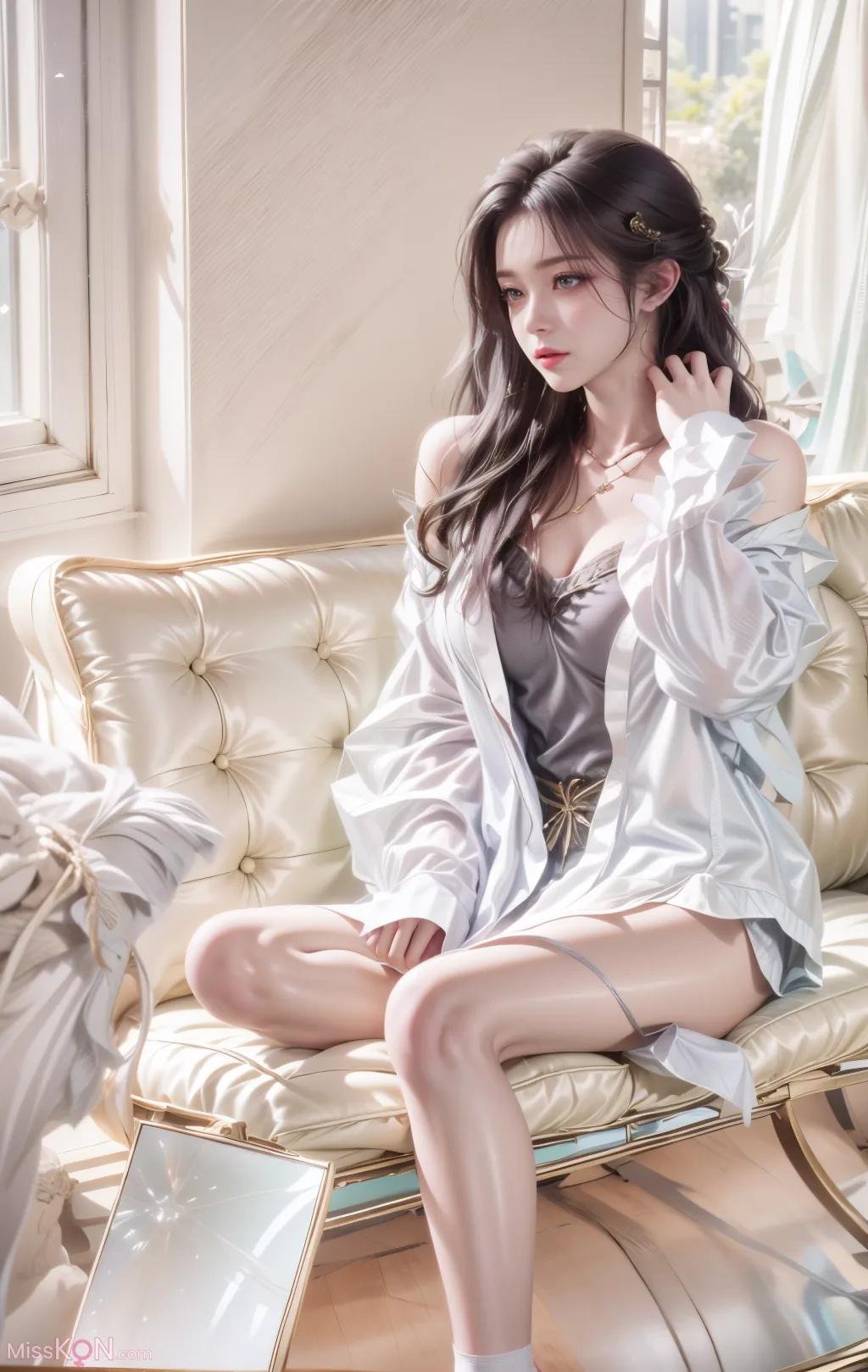 AI ที่สร้างขึ้น] ดูโป๋ฉางฉง-เซียวเซินเอ๋อ【คุชา】 (66 รูปภาพ)
