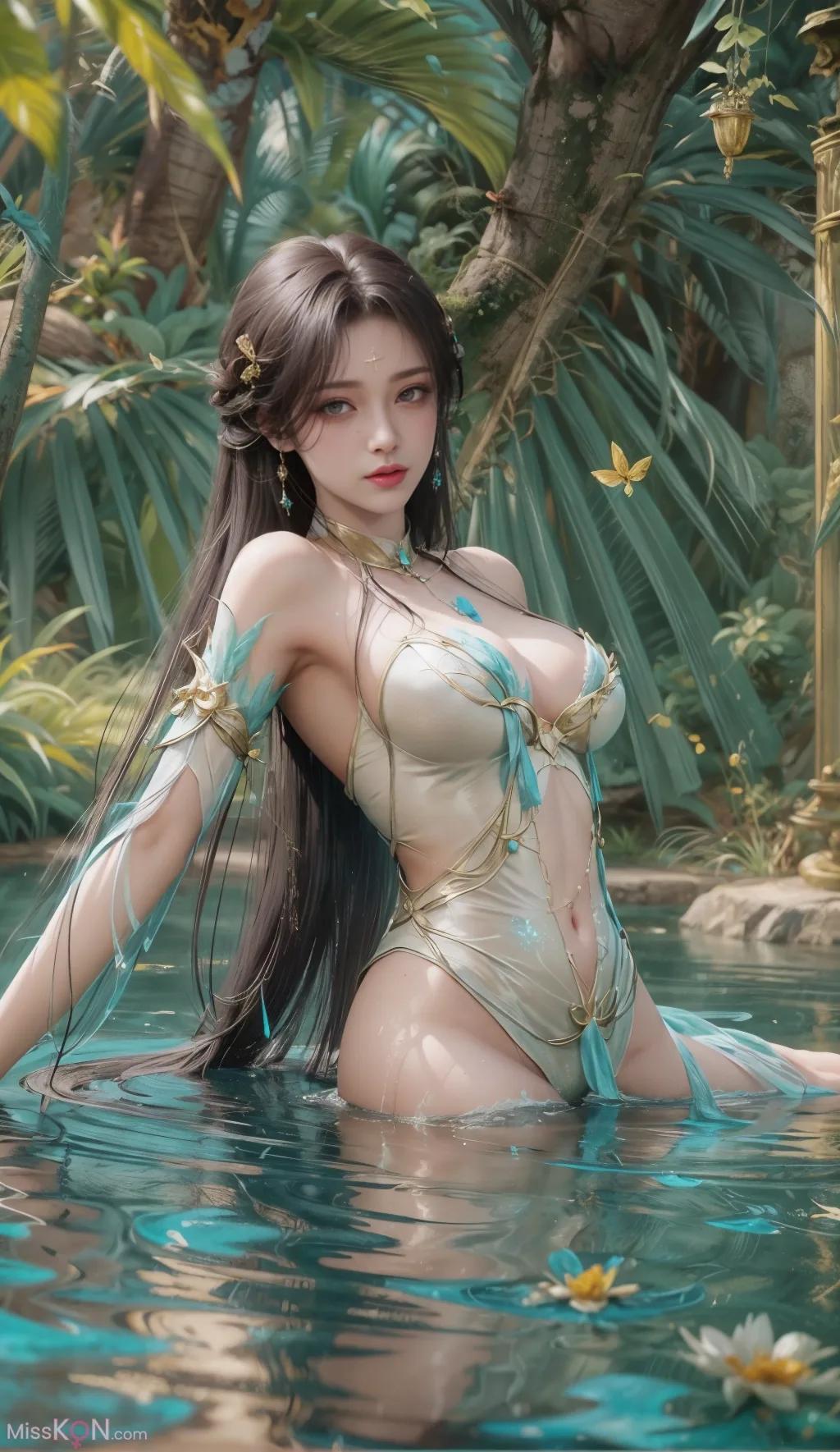 AI ที่สร้างขึ้น] ดูโป๋ฉางฉง-เซียวเซินเอ๋อ【คุชา】 (66 รูปภาพ)
