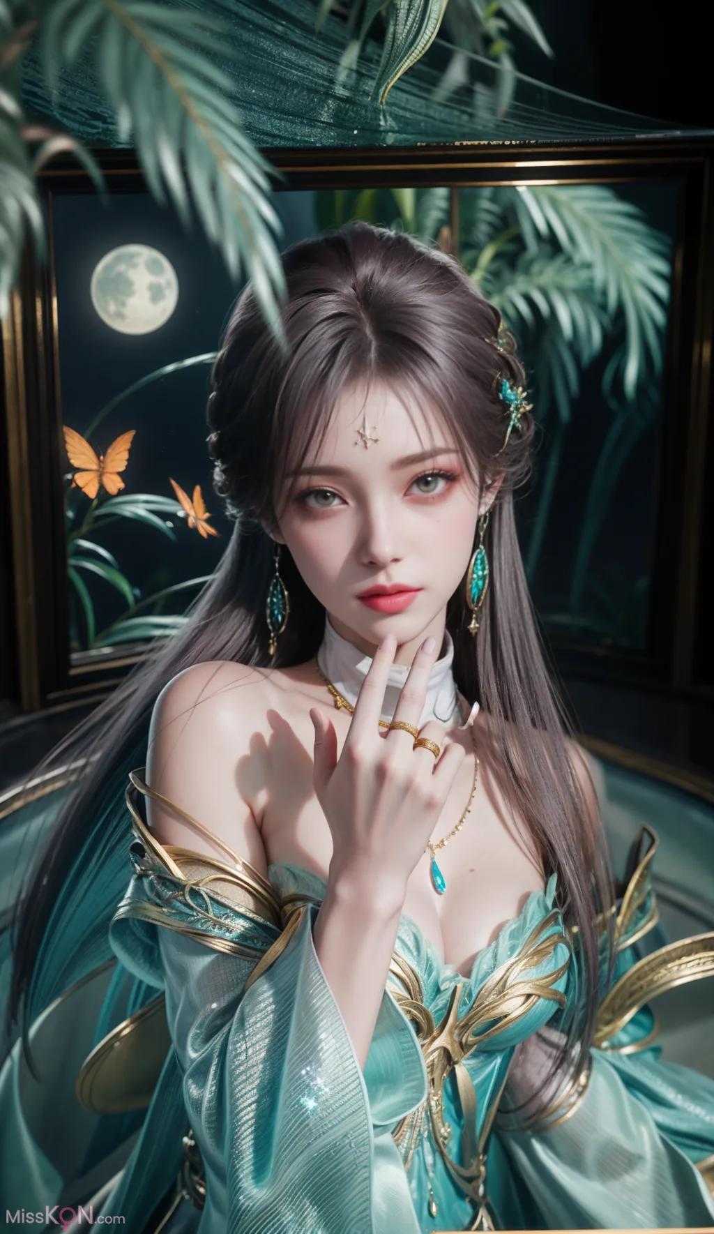 AI ที่สร้างขึ้น] ดูโป๋ฉางฉง-เซียวเซินเอ๋อ【คุชา】 (66 รูปภาพ)