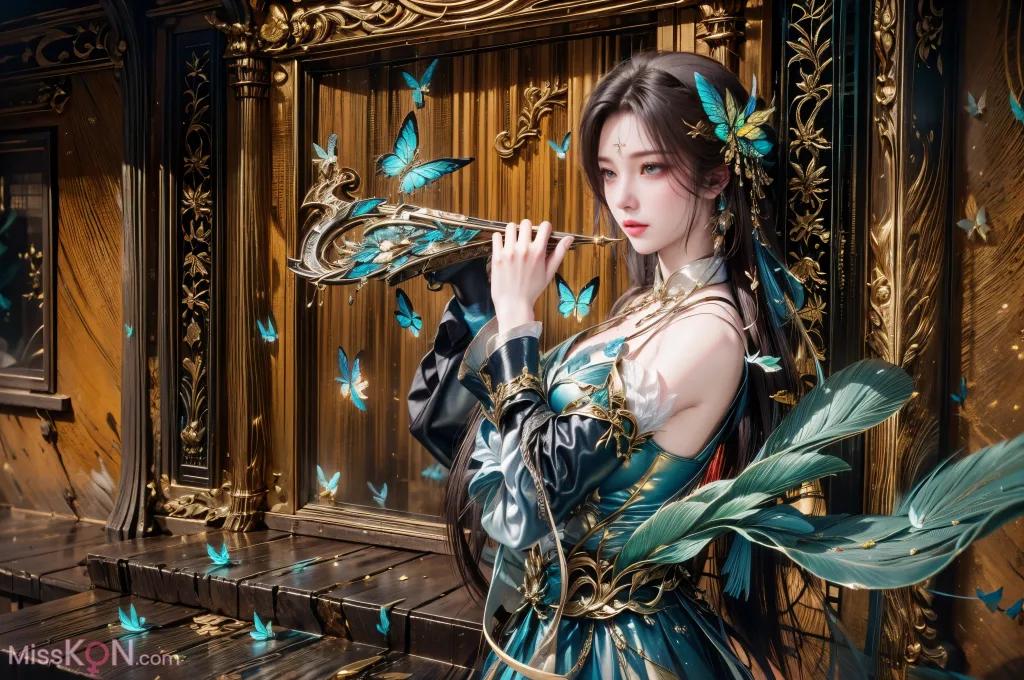 AI ที่สร้างขึ้น] ดูโป๋ฉางฉง-เซียวเซินเอ๋อ【คุชา】 (66 รูปภาพ)