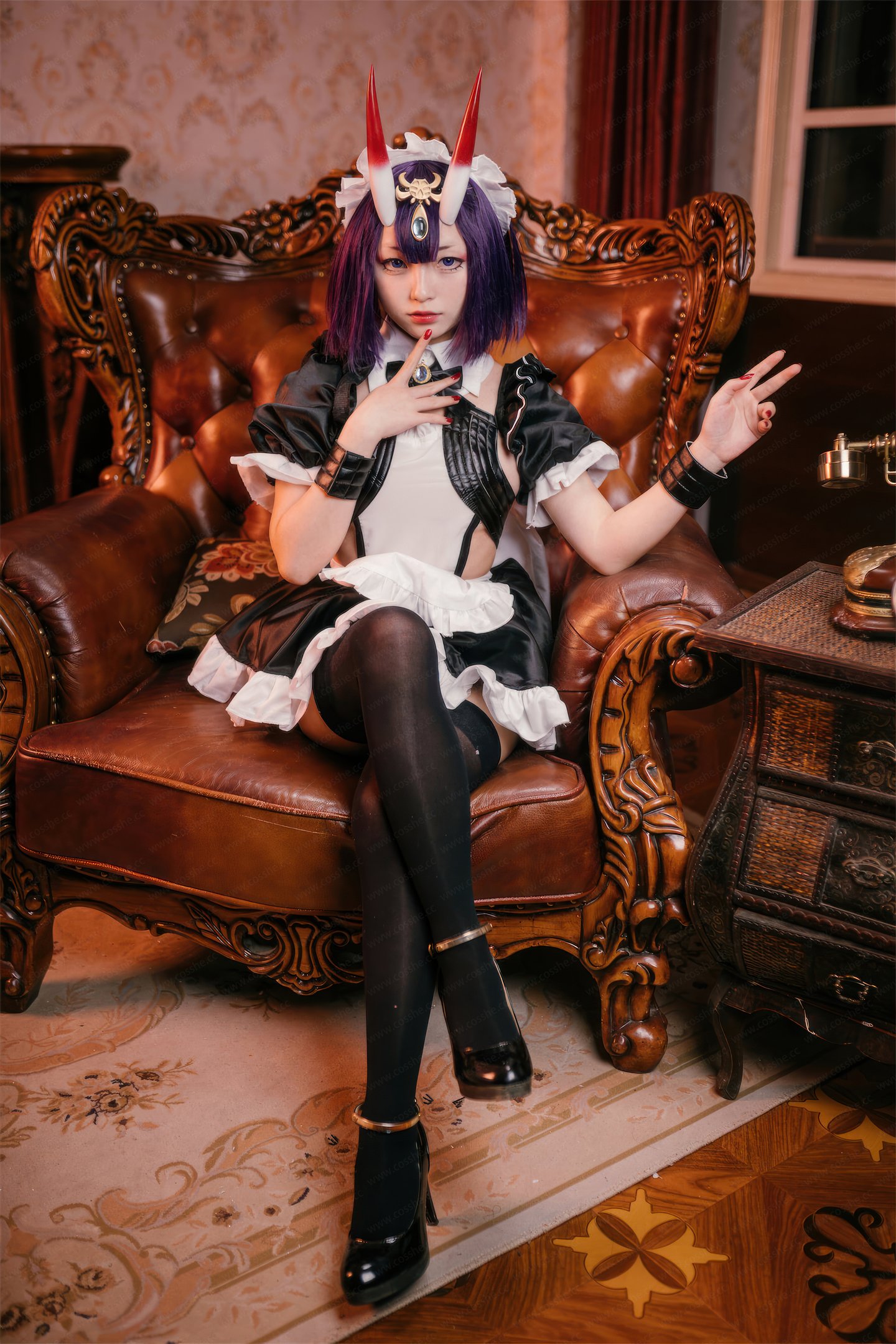 花铃 - FGO 酒吞童子 女仆 72P
