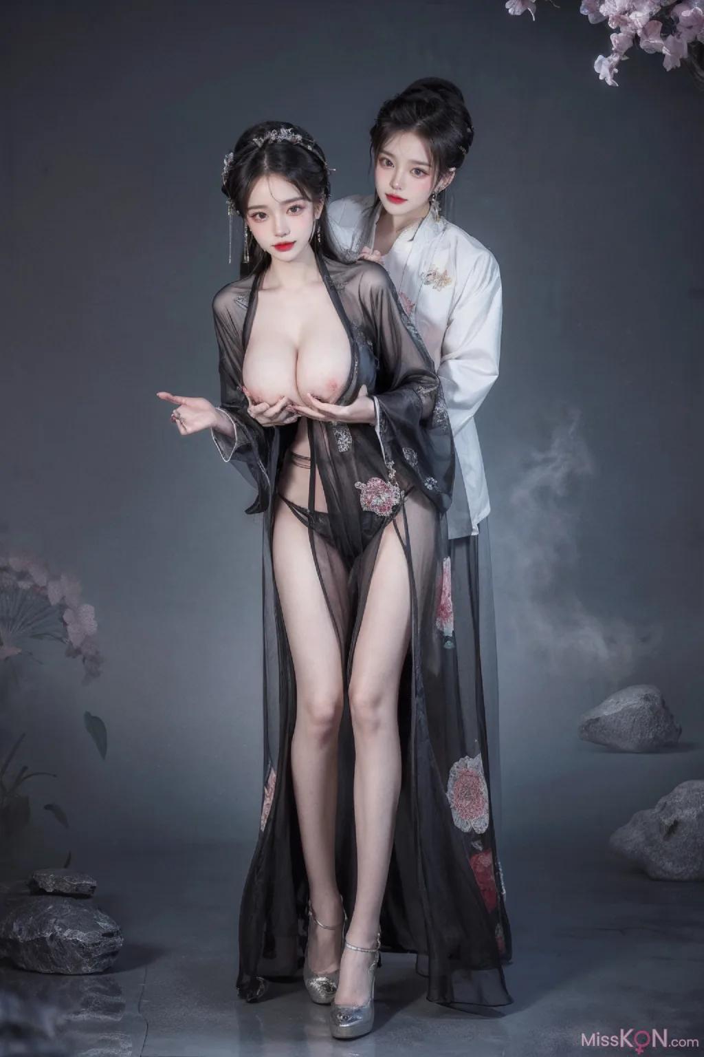 AI 生成] [AI 生成] 古今結合美佳人 (76枚の写真)