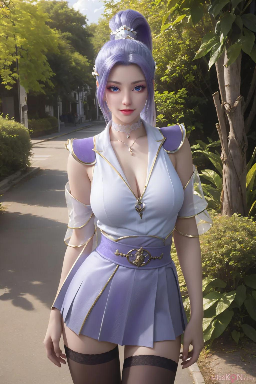 AI Generated] Đấu Phá Thương Khung - Hàn Nguyệt (95 bức ảnh)