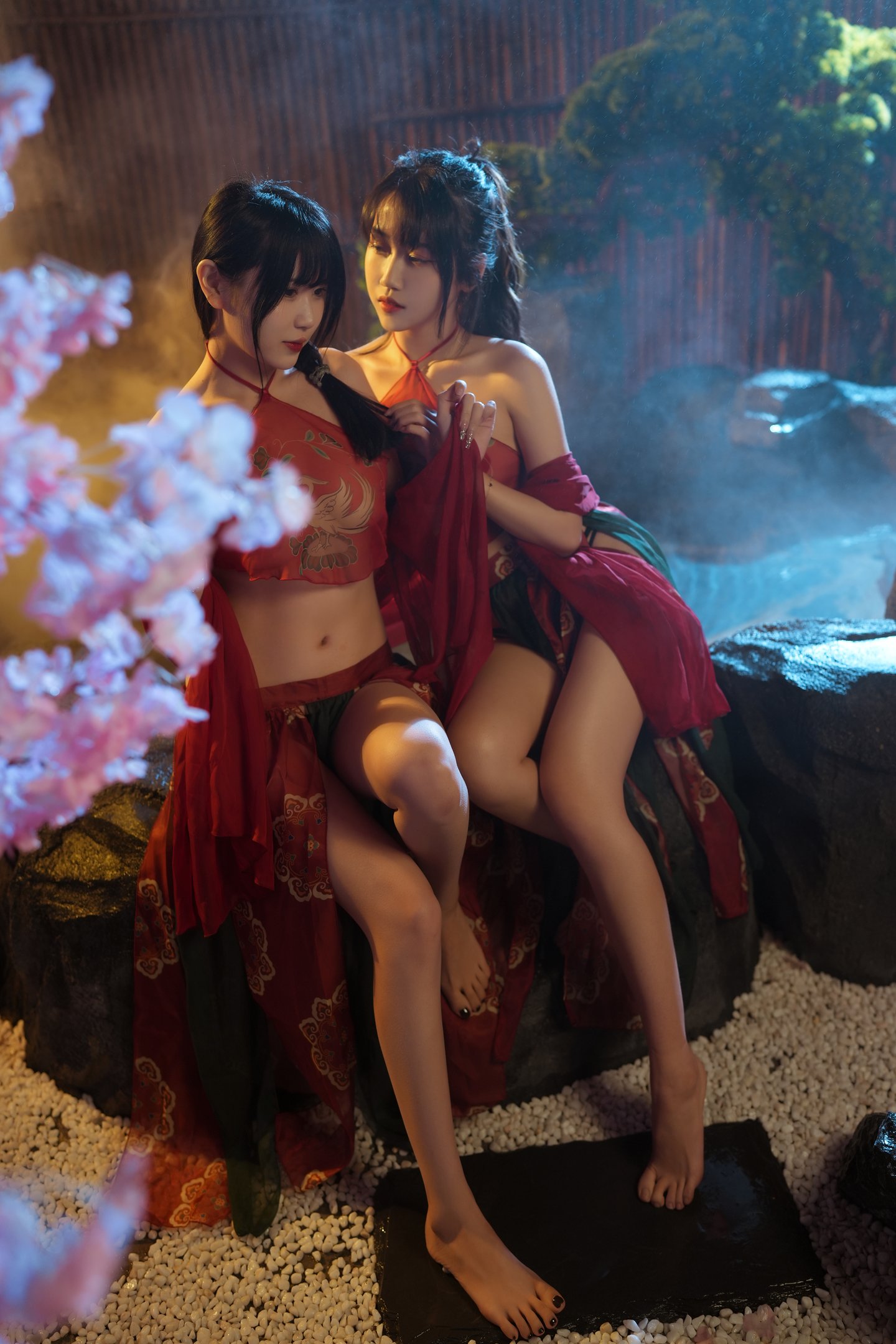 Tina很妖孽呀&不呆猫 - 古风双人 16P