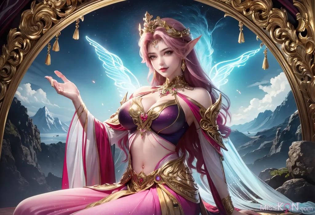 [AI Generated] Hundred Refining Gods - Sword Spirit Demon Night [Ink] (150 photos)