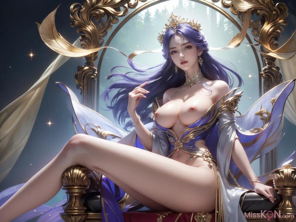 AI Generated] Bai Lian Cheng Shen - Tian Qiong [Mo Ji] (170 photos)
