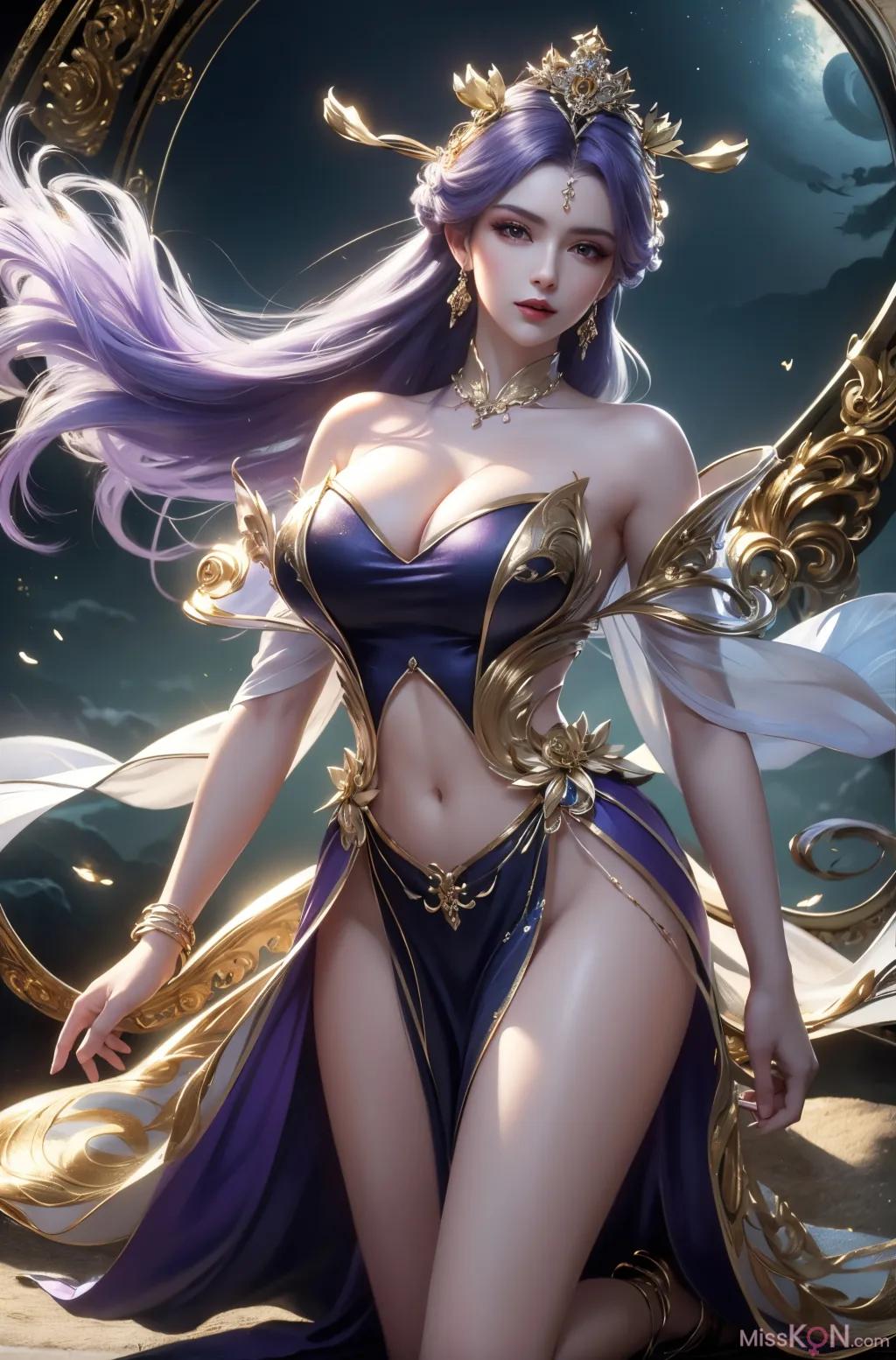 [AI Generated] 百炼成神-天穹【墨迹】 (170 photos)